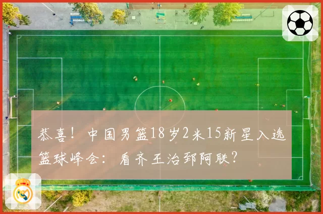 恭喜！中国男篮18岁2米15新星入选篮球峰会：看齐王治郅阿联？