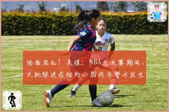 场面混乱！美媒：NBA总决赛期间，大批球迷在纽约公园内与警方发生冲突